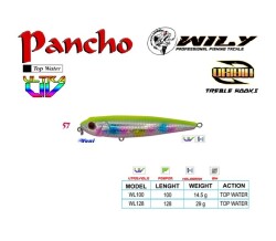 WILY PANCHO 10CM MAKET BALIK 14.5GR C:57 - WILY