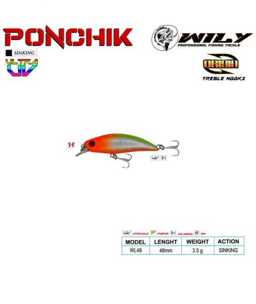 WILY PONCHIK MAKET BALIK 48MM C:35 - 1